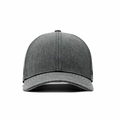 Melin Hydro A-Game Snapback Hat Heather Charcoal - Image 2