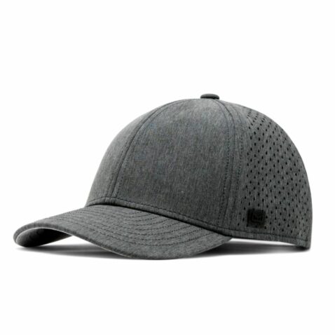 Melin Hydro A-Game Snapback Hat Heather Charcoal