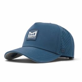 Melin Hydro Odyssey Stacked Snapback Hat Steel Blue