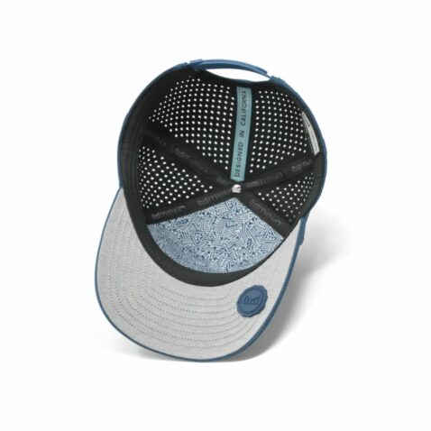Melin Hydro Odyssey Stacked Snapback Hat Steel Blue - Image 5