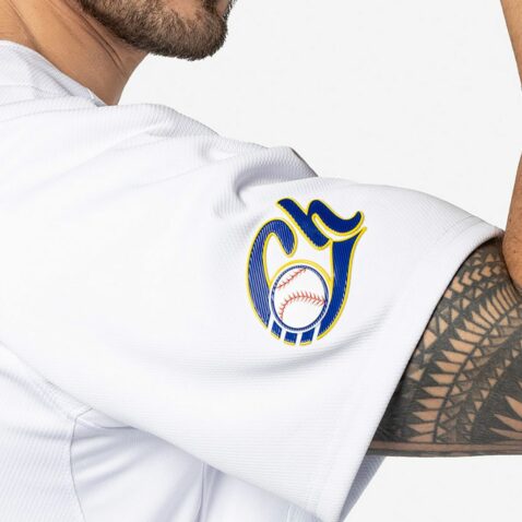 New Era Charros De Jalisco Official 2025 On Field Home Jersey White - Image 4