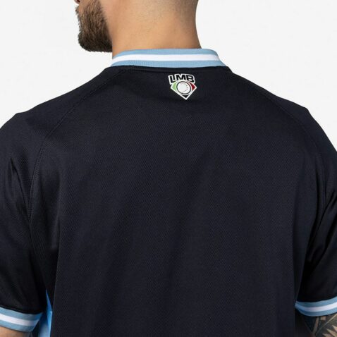 New Era Charros De Jalisco Official 2025 On Field Away Jersey Black Blue - Image 3