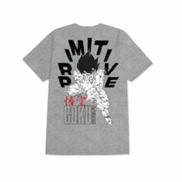 Primitive x Dragon Ball Z Goku Energy Short Sleeve T-Shirt Athletic Heather