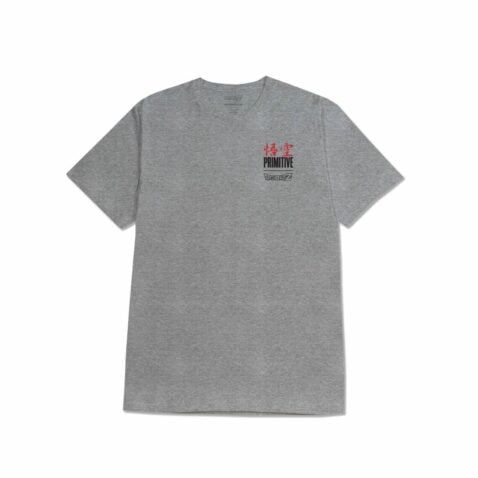 Primitive x Dragon Ball Z Goku Energy Short Sleeve T-Shirt Athletic Heather