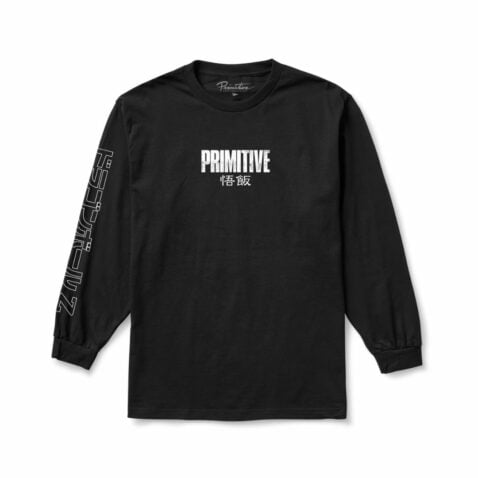 Primitive x Dragon Ball Z Vengeance Long Sleeve T-Shirt Black