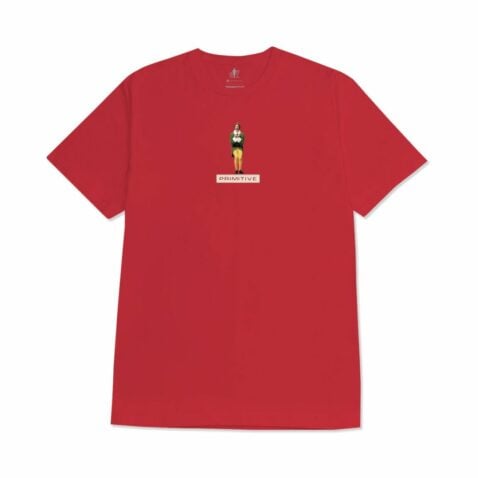 Primitive x Elf Jolly Short Sleeve T-Shirt Red