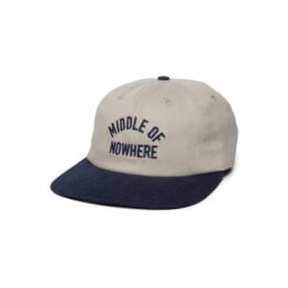 The Quiet Life Middle Of Nowhere Polo Hat Stone Navy