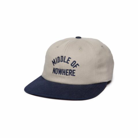 The Quiet Life Middle Of Nowhere Polo Hat Stone Navy