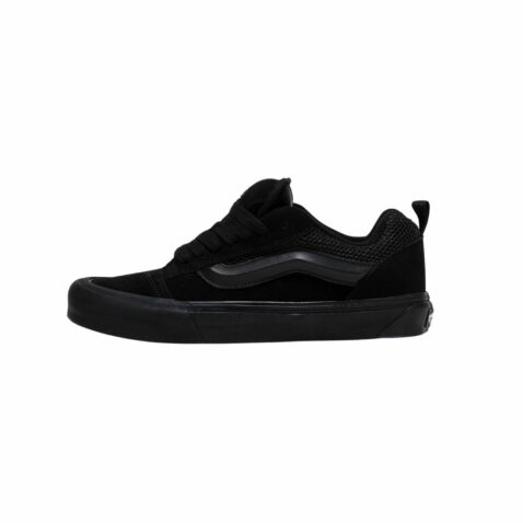 Vans Knu Skool Shoes Black Black - Image 3