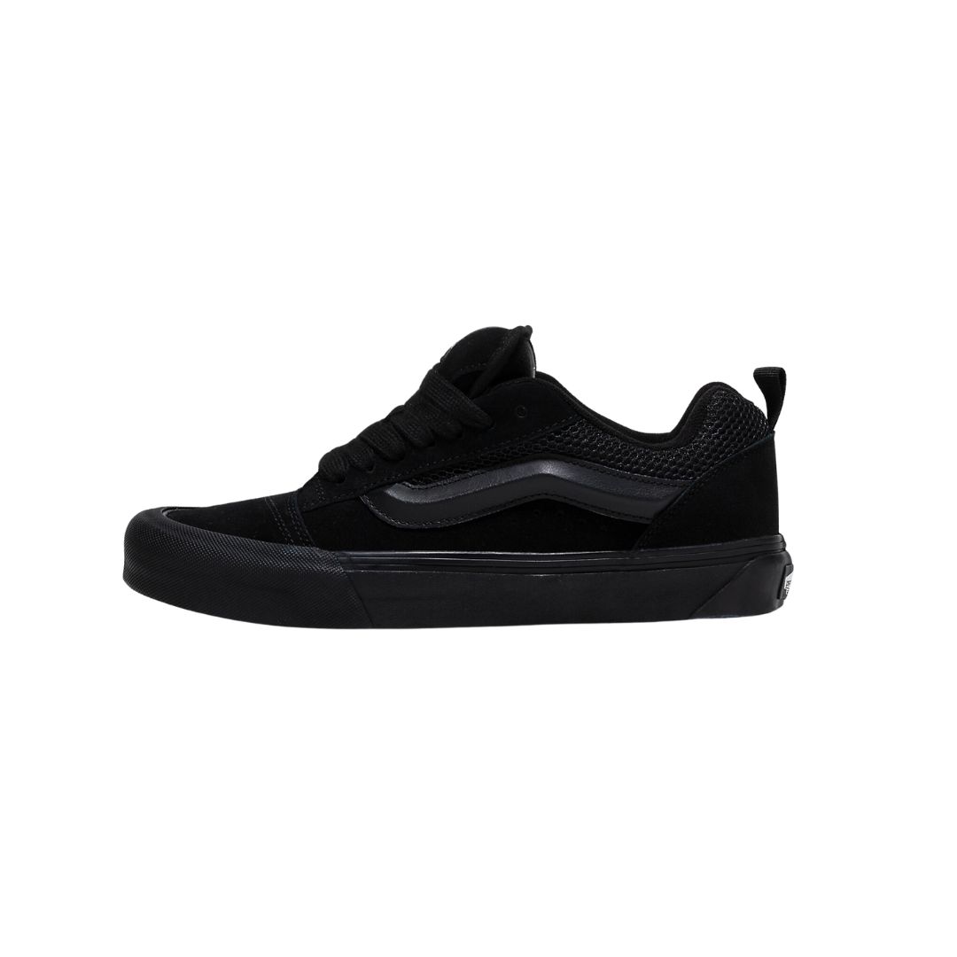 国内配送 VANS KNU SKOOL BLACK /BLACK Vans Knu Skool Shoes Black Black - Billion Creation