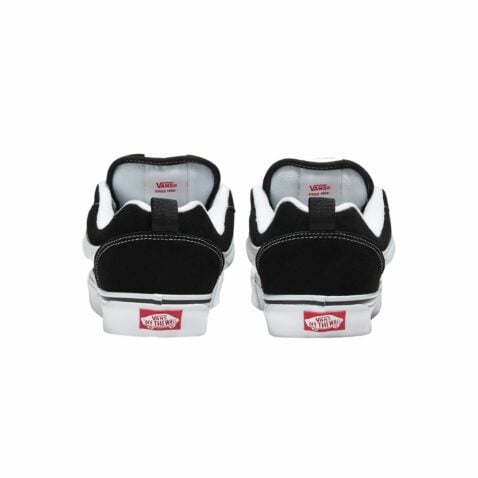 Vans Knu Skool Shoes Black True White - Image 4