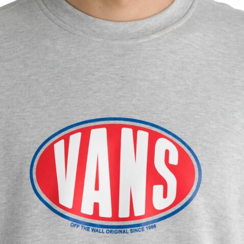Vans Spray On Loose Crew Sweatshirt Cement Heather - Image 3