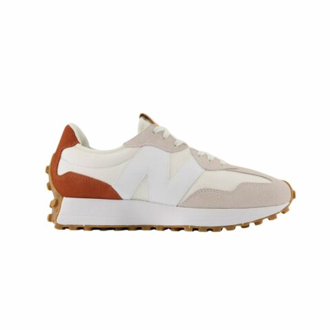 New Balance 327 Shoes White Brown - Image 2