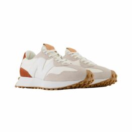 New Balance 327 Shoes White Brown
