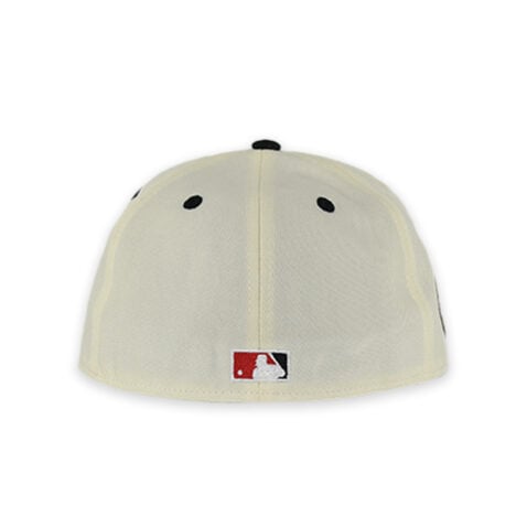 New Era 59Fifty San Diego Padres Aztec Fitted Hat Chrome White Black Red - Image 5