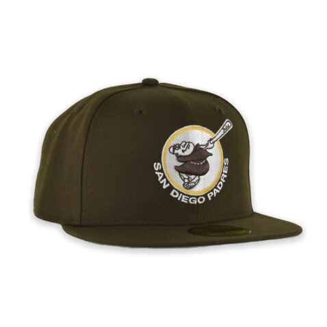 New Era 59Fifty San Diego Padres Friar Fitted Hat Brown - Image 3