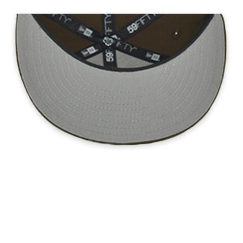 New Era 59Fifty San Diego Padres Friar Fitted Hat Brown - Image 7