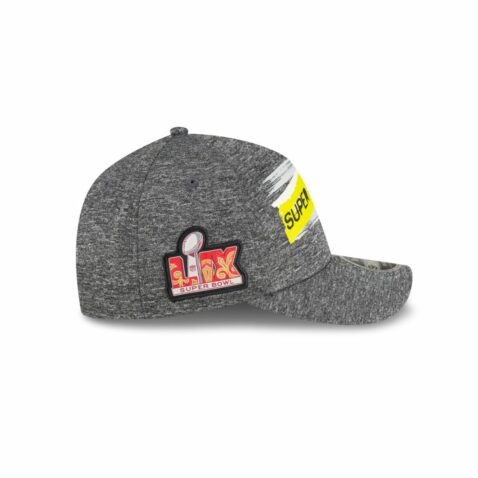 New Era 9Forty M-Crown Kansas City Chiefs Super Bowl LIX Participation A-Frame Snapback Hat Gray - Image 6