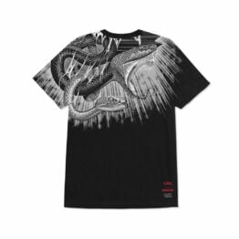 Primitive x Naruto Snakes Big Print Short Sleeve T-Shirt Black