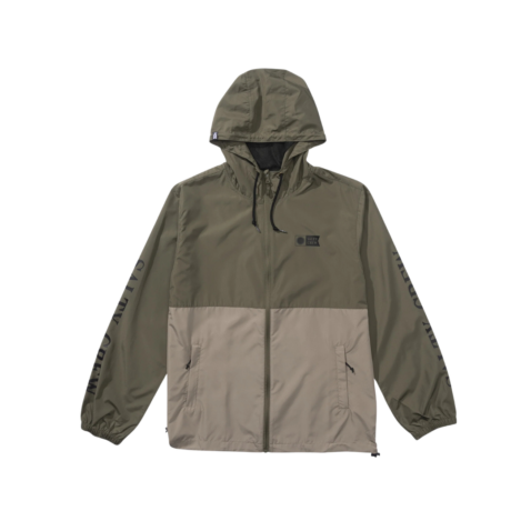 Salty Crew Surface Windbreaker Jacket Olive Salty Crew Surface Windbreaker Jacket Olive