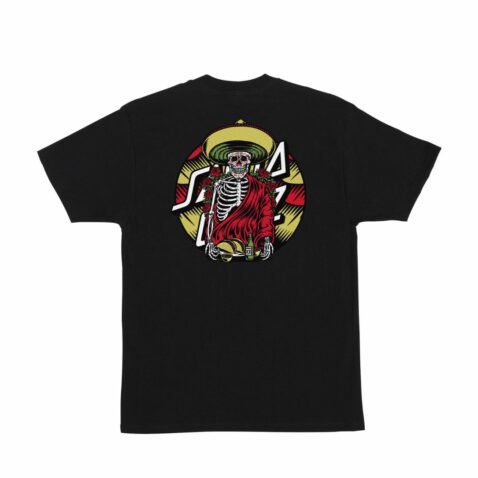 Santa Cruz Guzman Dining Dot Short Sleeve Heavyweight T-Shirt Black - Image 2