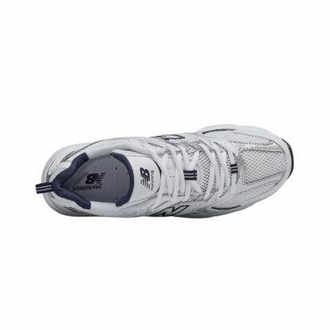 New Balance 530 Shoes White Blue - Image 2