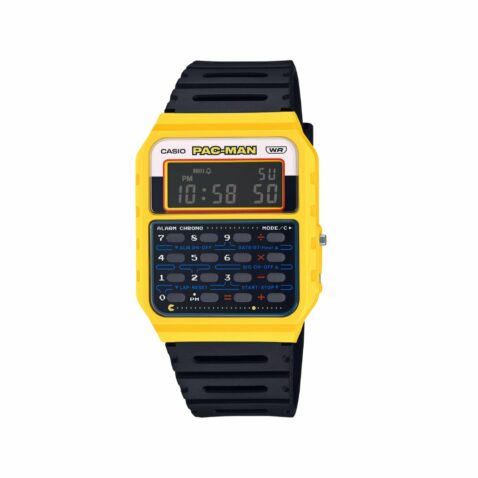 Casio x Pac-Man CA53WPC-1B Watch Black Yellow