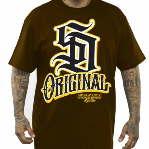 Dyse One OG Classic Short Sleeve T-Shirt Brown