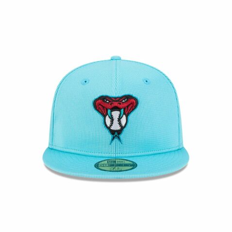 New Era 59Fifty Arizona Diamondbacks Spring Training 2025 Fitted Hat Teal - Image 2