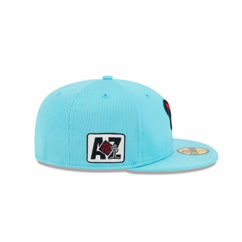 New Era 59Fifty Arizona Diamondbacks Spring Training 2025 Fitted Hat Teal - Image 6