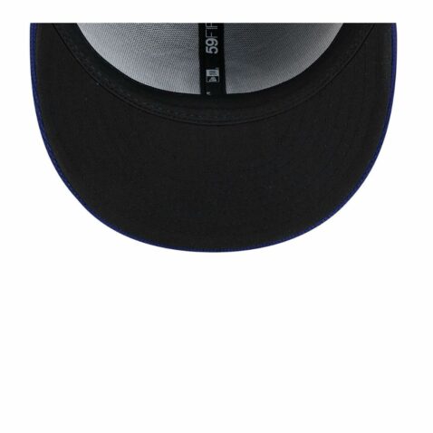 New Era 59Fifty Los Angeles Dodgers D Logo Spring Training 2025 Fitted Hat Dark Royal Blue - Image 7
