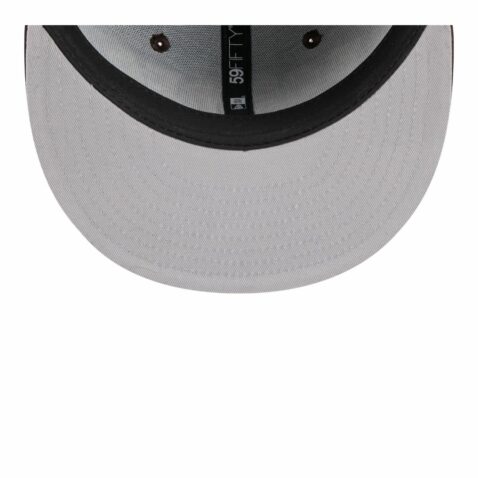 New Era 59Fifty San Diego Padres Overlap Fitted Hat Brown - Image 7