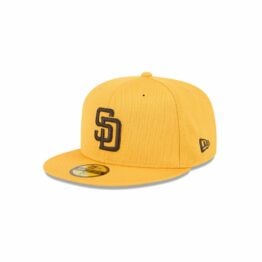 New Era 59Fifty San Diego Padres Spring Training 2025 Fitted Hat Yellow