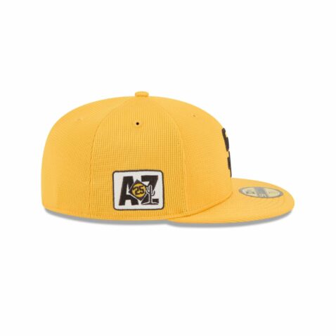 New Era 59Fifty San Diego Padres Spring Training 2025 Fitted Hat Yellow - Image 6