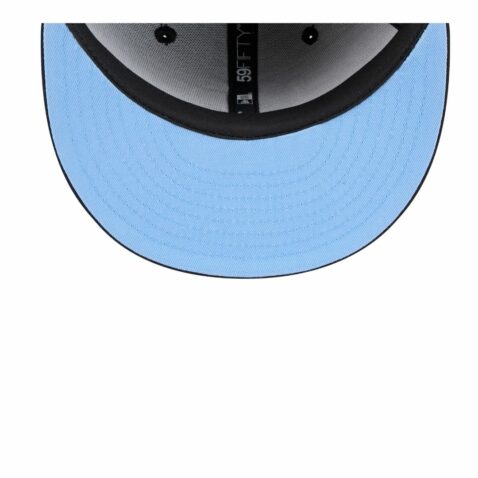 New Era 59Fifty Seattle Mariners Tonal Koi Fitted Hat Black Blue - Image 7