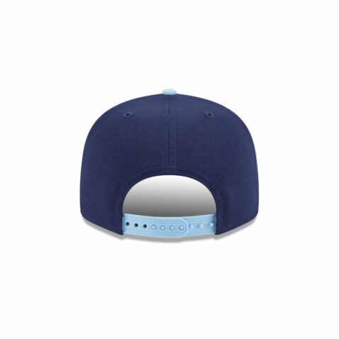 New Era 9Fifty San Diego Padres Two Tone Snapback Hat Navy Blue Light Blue - Image 5