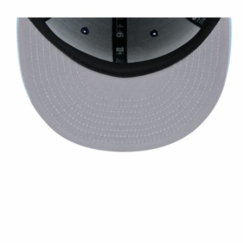 New Era 9Fifty San Diego Padres Two Tone Snapback Hat Navy Blue Light Blue - Image 7