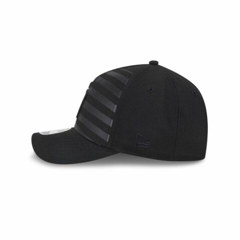 New Era 9Forty M-Crown San Diego Padres Flag A-Frame Snapback Hat Blackout - Image 4