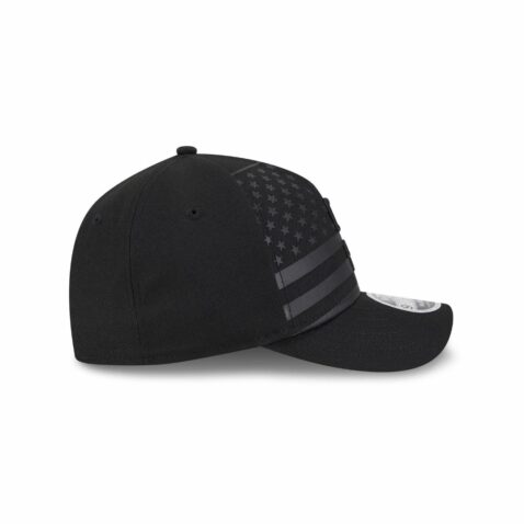 New Era 9Forty M-Crown San Diego Padres Flag A-Frame Snapback Hat Blackout - Image 6