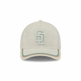 New Era 9Forty M-Crown San Diego Padres Neutral Hemp Strapback Hat White