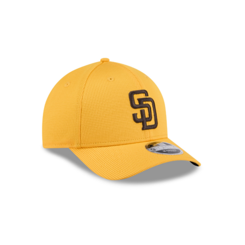 New Era 9Forty M-Crown San Diego Padres Spring Training 2025 Snapback Hat Yellow - Image 3