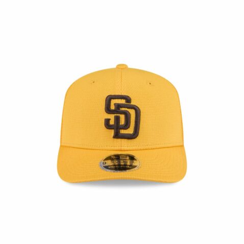 New Era 9Seventy San Diego Padres Spring Training 2025 Snapback Hat Yellow