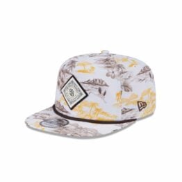 New Era Golfer San Diego Padres Printed Snapback Hat White