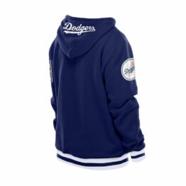 New Era Los Angeles Dodgers Evergreen Pullover Hoodie Dark Royal Blue