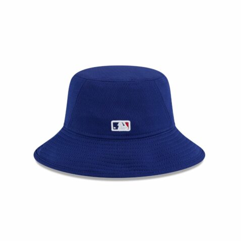New Era Los Angeles Dodgers Spring Training 2025 Bucket Hat Dark Royal Blue White - Image 5