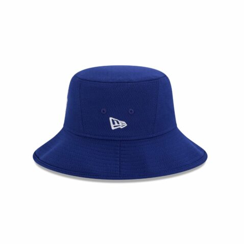 New Era Los Angeles Dodgers Spring Training 2025 Bucket Hat Dark Royal Blue White - Image 4