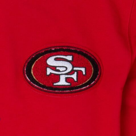 New Era San Francisco 49ers Evergreen Pullover Hoodie Red - Image 6