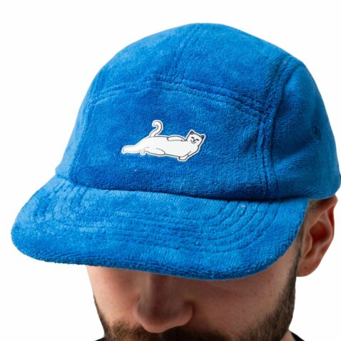 Ripndip Catstanza Camper Strapback Hat Blue - Image 3