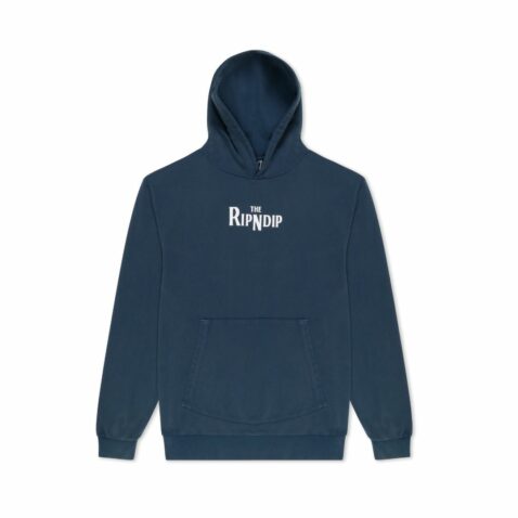Ripndip Crosswalk Pullover Hoodie Navy Vintage Wash
