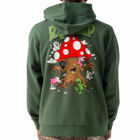 Ripndip Playground Pullover Hoodie Light Olive Green - Image 3
